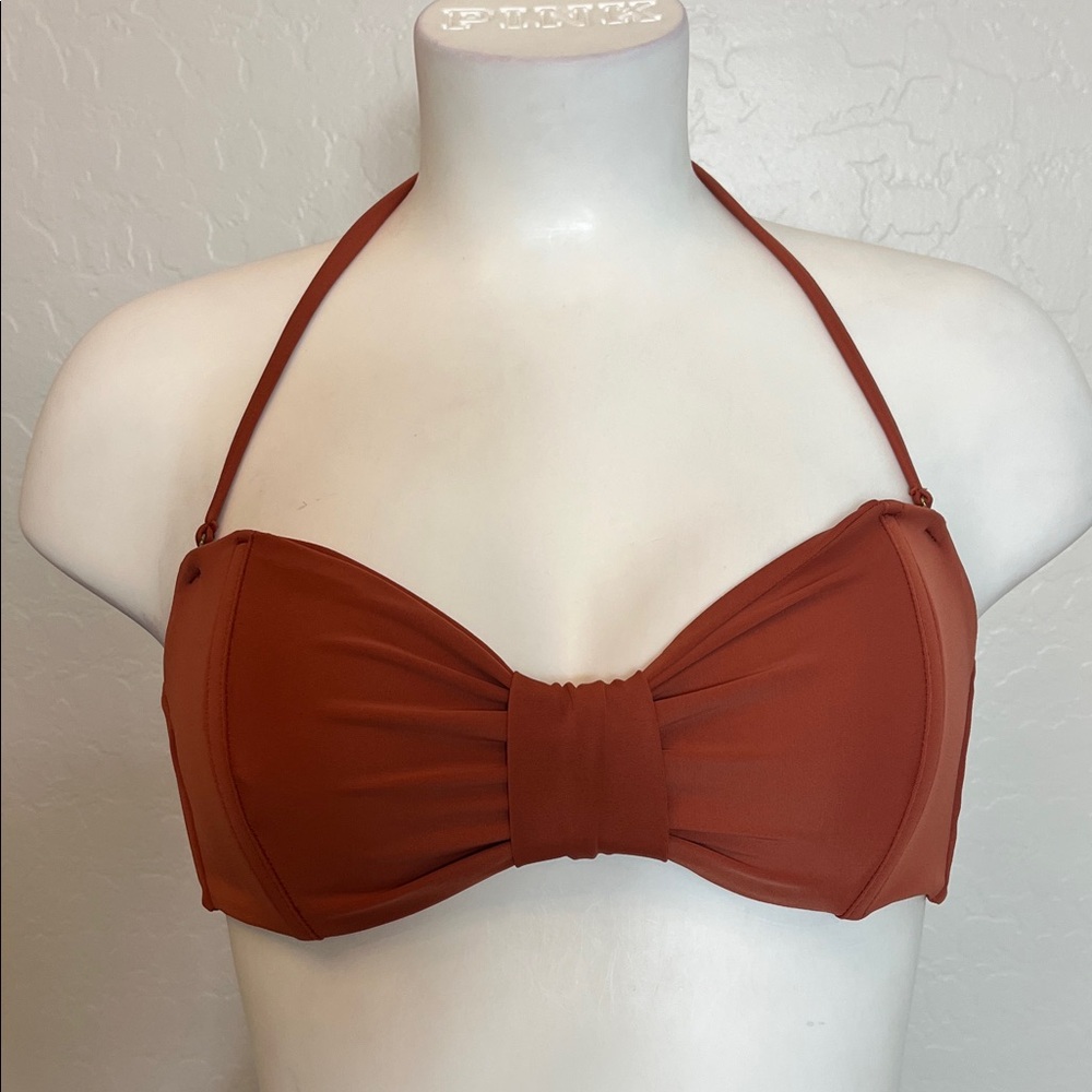 Chic Rust Bikini Top - Picture 2 of 4